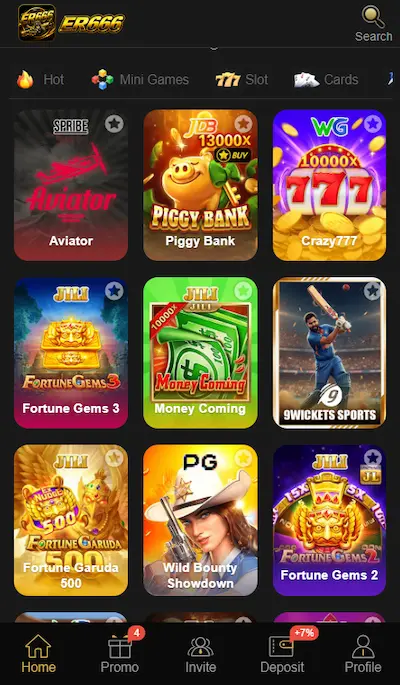 ER666 Game